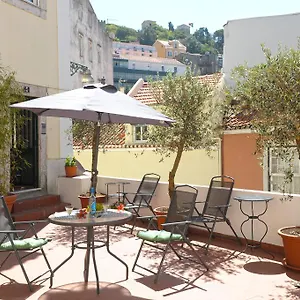 Costa Do Castelo Terrace, Em Rua Dos Lagares 8 Appartement